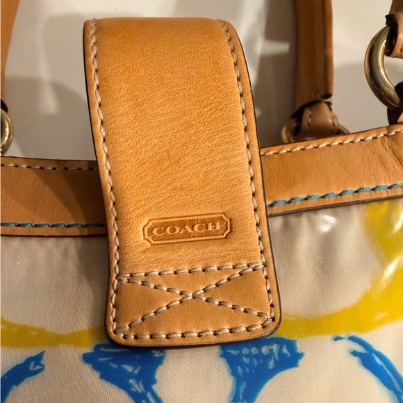 EUC vintage Coach Hampton Bag - Picture 9 of 15